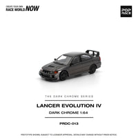 (PRE-ORDER) Mitsubishi Lancer Evolution IV Dark Chrome Pop Race 1/64 PRDC013