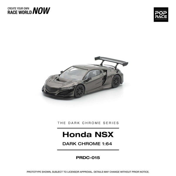 (PRE-ORDER) Honda NSX GT3 EVO22 Dark Chrome Pop Race 1/64 PRDC015
