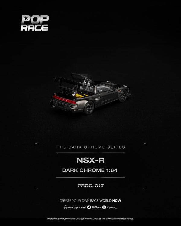 (PRE-ORDER) Honda NSX-R Dark Chrome Pop Race 1/64 PRDC017