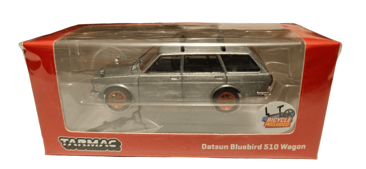 Datsun Bluebird 510 Wagon woth bike Tarmac Works chase raw