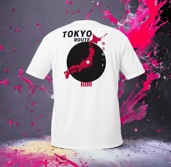 Tokyo route t-shirt tuned in tokyo japanese style