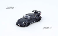 Porsche RWB 964 Matte Black Inno64  1/64 scale