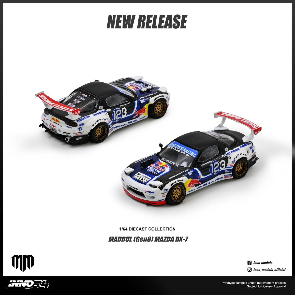 Mazda RX7 Mad Mike Madbul Gen8 Inno64