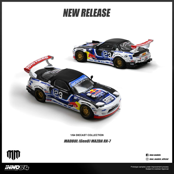 Mazda RX7 Mad Mike Madbul Gen8 Inno64