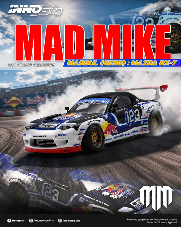 Mazda RX7 Mad Mike Madbul Gen8 Inno64