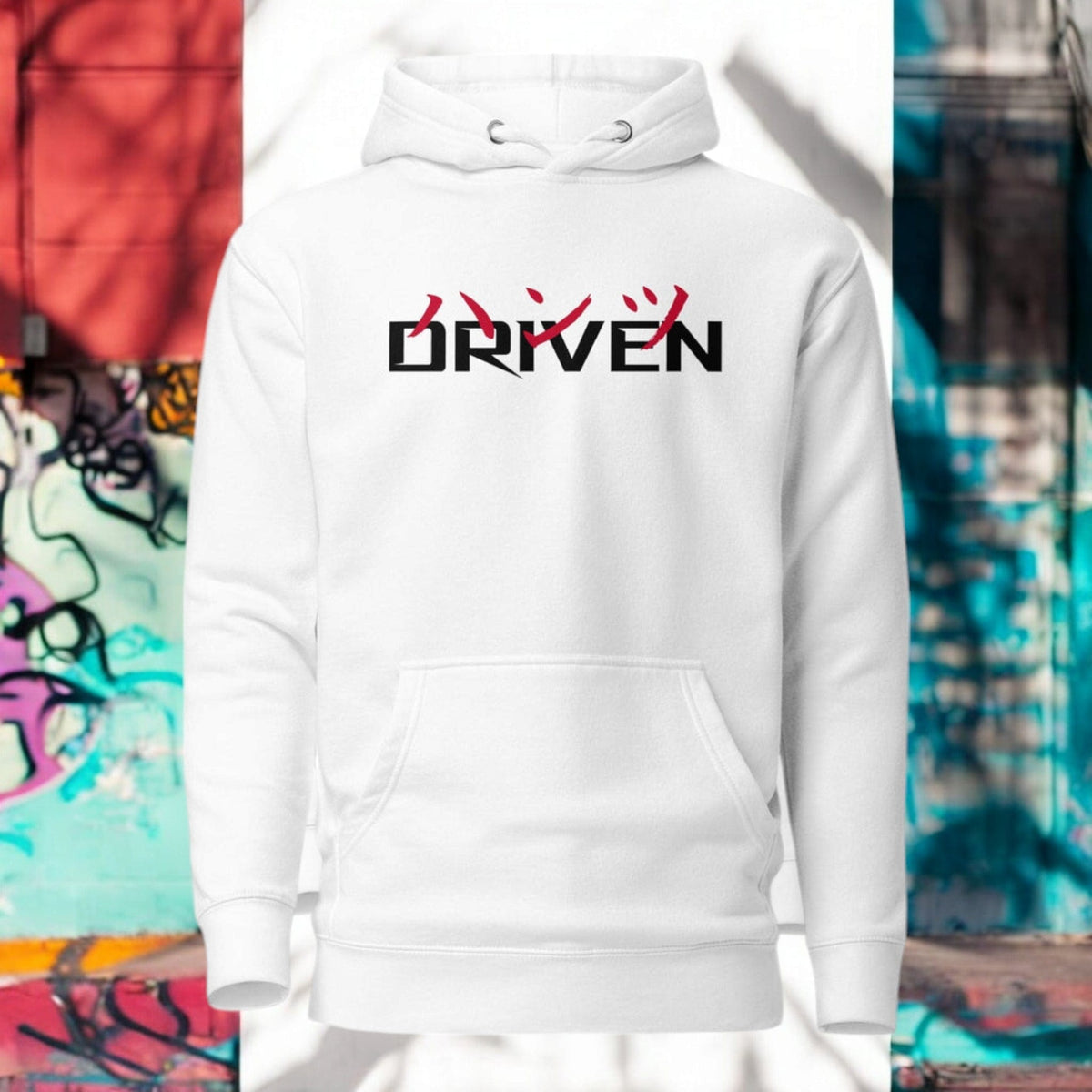 Red Gumball Hantsu Driven White Japanese Hoodie