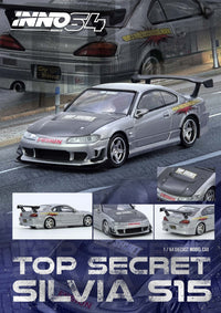 Nissan Silvia S15 Top Secret Inno64 1/64 scale