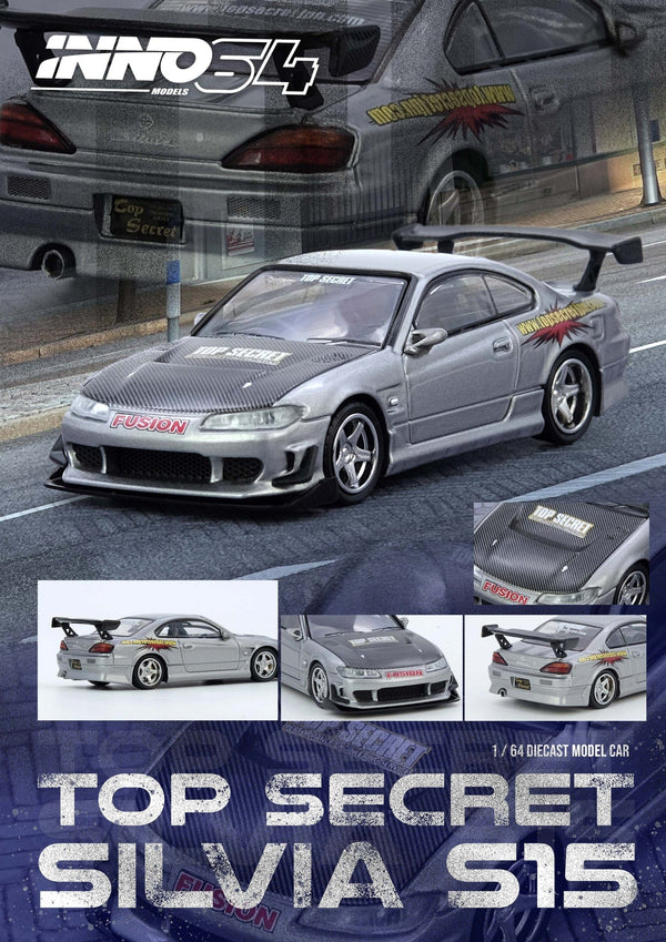 Nissan Silvia S15 Top Secret Inno64 1/64 scale
