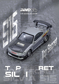 Nissan Silvia S15 Top Secret Inno64 1/64 scale