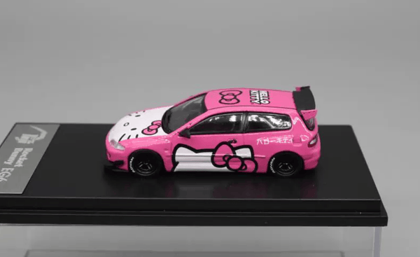 Honda Civic EG6 Hello Kitty Pink Limited Edition Street Weapon 1/64