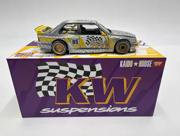 Chase BMW M3 Kaido KW V1 Purple Kaido House Mini GT