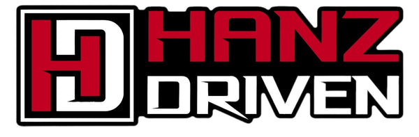 Hanz Driven Window sticker 4.36" x 1.5"