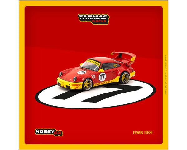 RWB 964 Idlers Red Tarmac Works 1/64 scale (PRE-ORDER)