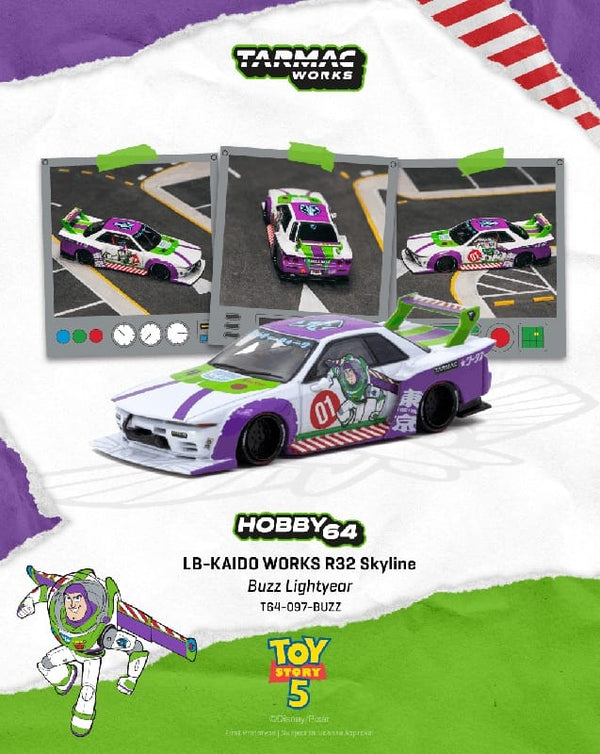 Nissan Skyline R32 LB Kaido Works Buzz Lightyear