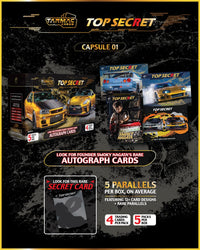 (pre-order) Tarmac Cards Top Secret Capsule 01 - Individual Pack with 4 cards