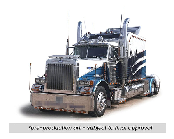 Peterbilt 379 with Sleeper – Blue White IXO Models 1:64 scale