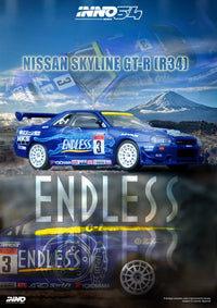 Nissan Skyline GT-R R34 Endless Advan Super Taikyu Series 2002 Winner Inno64