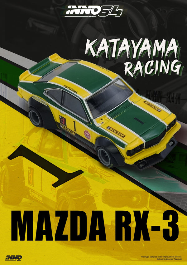 Mazda RX3 Savanna Katayama Racing Inno64 1/64 scale