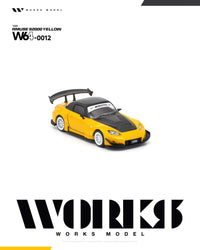 (PRE-ORDER) Honda Amuse S2000 Yellow Works Model 1/64