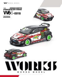 (PRE-ORDER) Toyota Pandem GR Yaris Daigo Saito Works Model 1/64