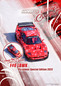 Christmas Ferrari Libertywalk 1/64 diecast inno64