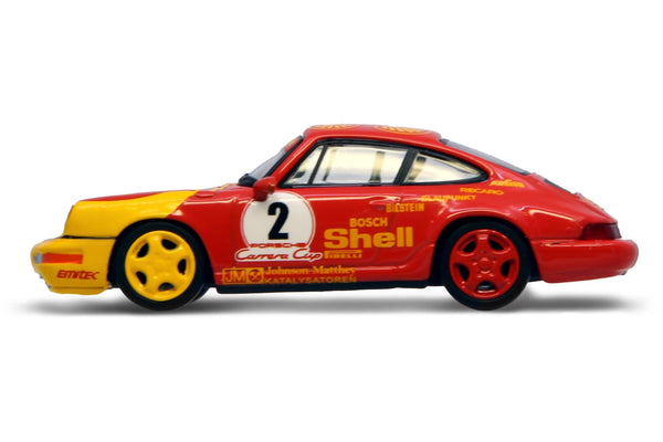 Porsche 911  964 Carrera Cup Shell Combo Pirelli #1 Kaufmann & Carrera Cup Shell trophy Tiny Sparky 1/64