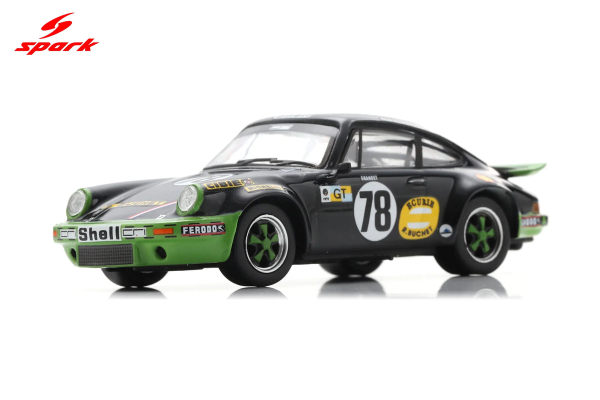 (PRE-ORDER) Porsche 911 Carrera RS No. 78 Le Mans 24H 1975 Spark 1/64 64S026