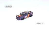 Nissan Silvia S14 Boss Rocket Bunny Purple Inno64 1/64 scale