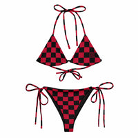 Racer Bikini Black & Red for car girls