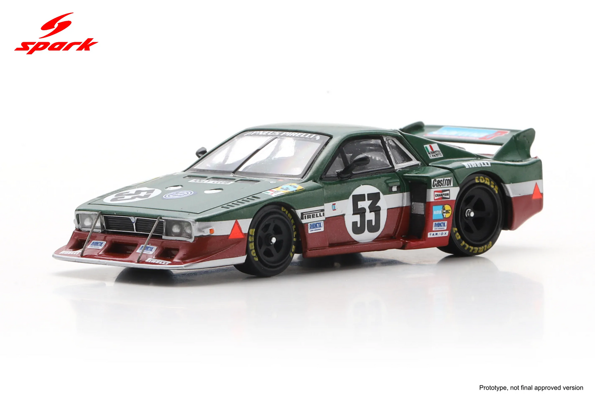 (PRE-ORDER) Lancia Beta Montecarlo Turbo No. 53 Le Mans 24H 1980 Spark 1/64 64S155
