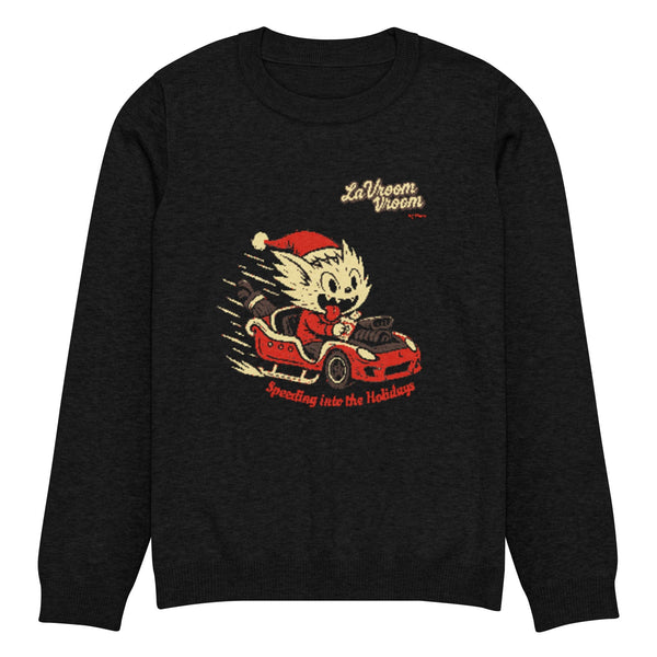 Ugly christmas sweater for car enthusiasts Labubu