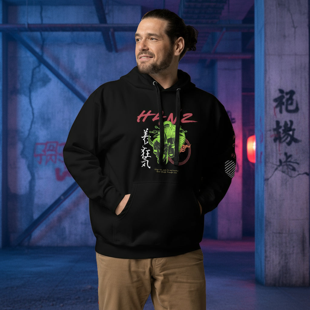 Beauty and Madness Hoodie Black JDM