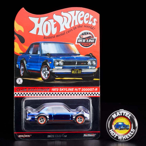 72 Nissan Skyline H/T 2000 GT-R RLC Exclusive Hot Wheels 1/64 scale