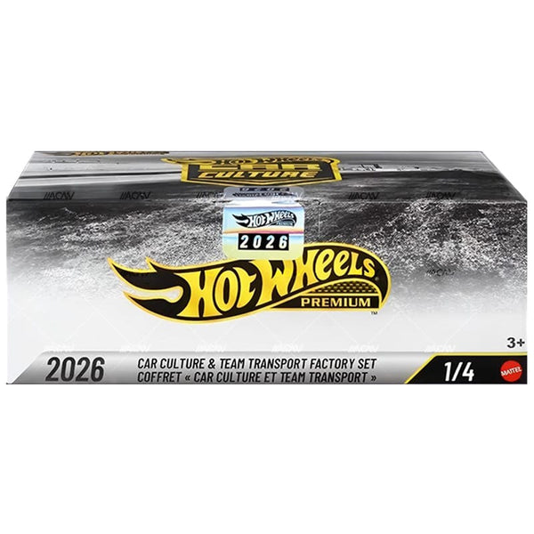 Hot Wheels Premium 2026 Car Culture & Team Transport FACTORY MIX 1 of 2026 HJV98-979S