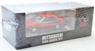 Mitsubishi 1988 Lancer Gti Red LHD BM Creations 1/64