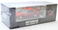Mitsubishi 1988 Lancer Gti Red LHD BM Creations 1/64