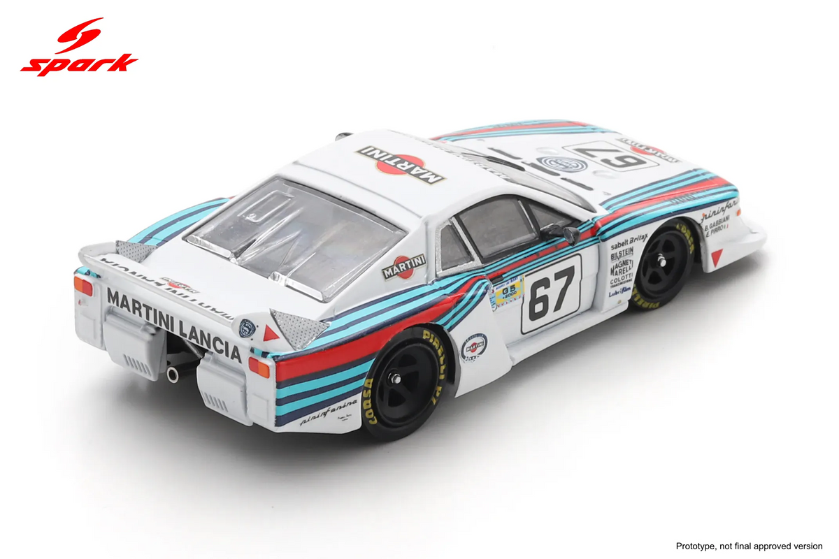(PRE-ORDER) Lancia Beta Montecarlo Turbo No. 67 Le Mans 24H 1981 Spark 1/64 64S152
