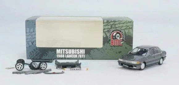 Mitsubishi 1988 Lancer Gti Silver RHD BM Creations 1/64