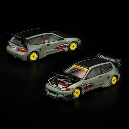 Pandem Civic EG6 Sharkmouth Indonesia Diecast Expo (IDE) XII 2025 - Poprace PR640383