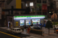 realistic 1/64 diorama Family Mart Convenience Store set 1/64 scale