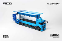 GCD FUSO FIST TEAM Blue Truck 1:64 | Pre-order KS-073-806