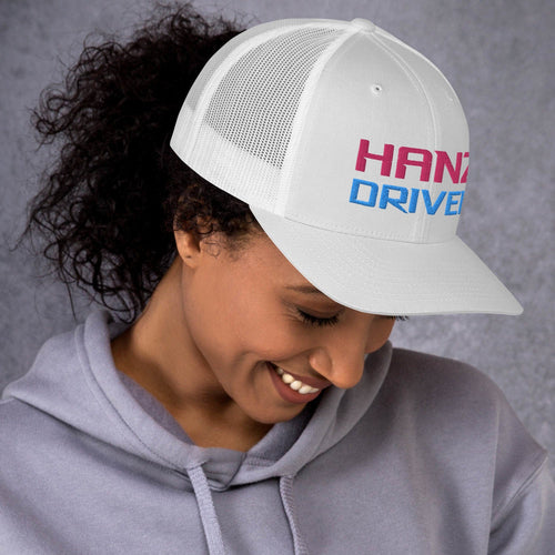 Trucker Cap Hanz Driven Blue Pink Blue