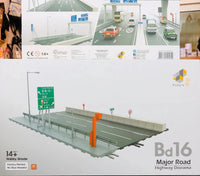 Tiny City Bd16 Major Road Diorama 1/64 scale