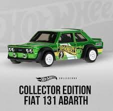 Fiat 131 Abarth Hot Wheels Mail In Collector Edition