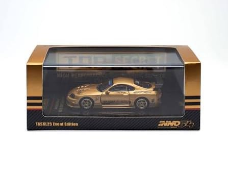 Toyota Supra AE80 Top Secret GT300 Gold TAKL25 Inno64 1/64 scale IN64-A80TSTH-TASKL25