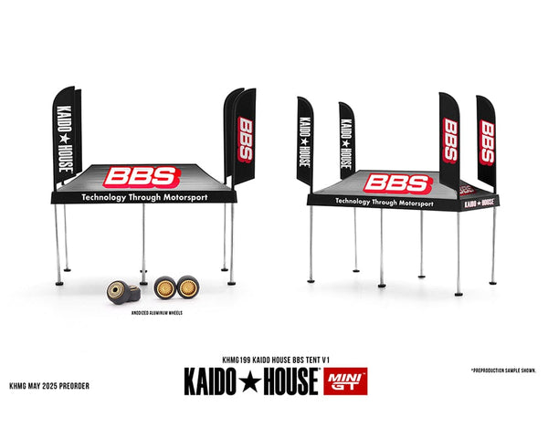 Kaido House BBS Tent V1 Mini GT 1:64 