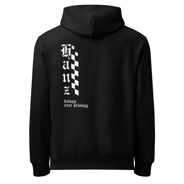 Hanz Urban Heavyweight Hoodie Black