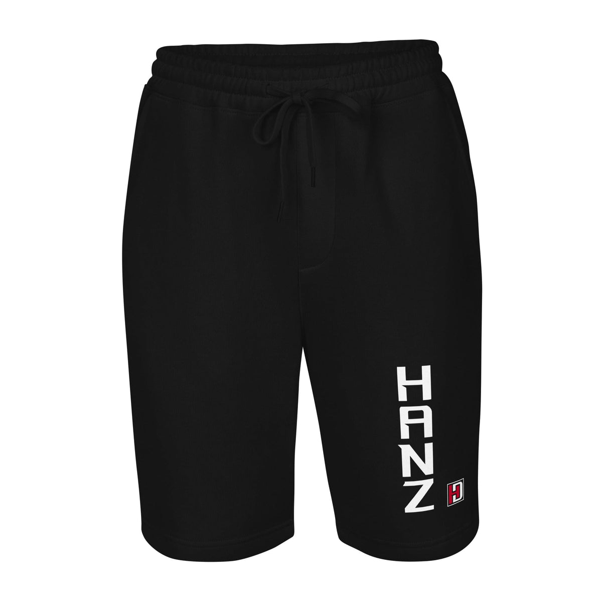 Hanz fleece shorts Black