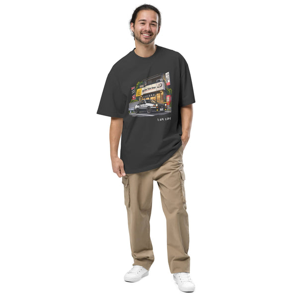 Hanz Tofu Shop Oversized T-Shirt Faded Black