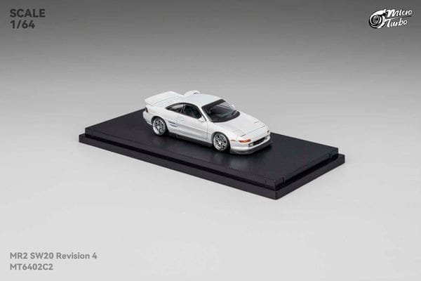 MR-2 SW20 Revision 4 Ver.2 - Custom- White - Microturbo - 1/64 MT6402C2